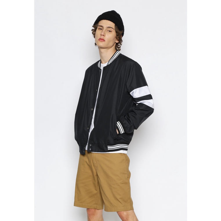 KENT&CREW Jaket Bomber Pria Hitam - C-AIBG03-B9