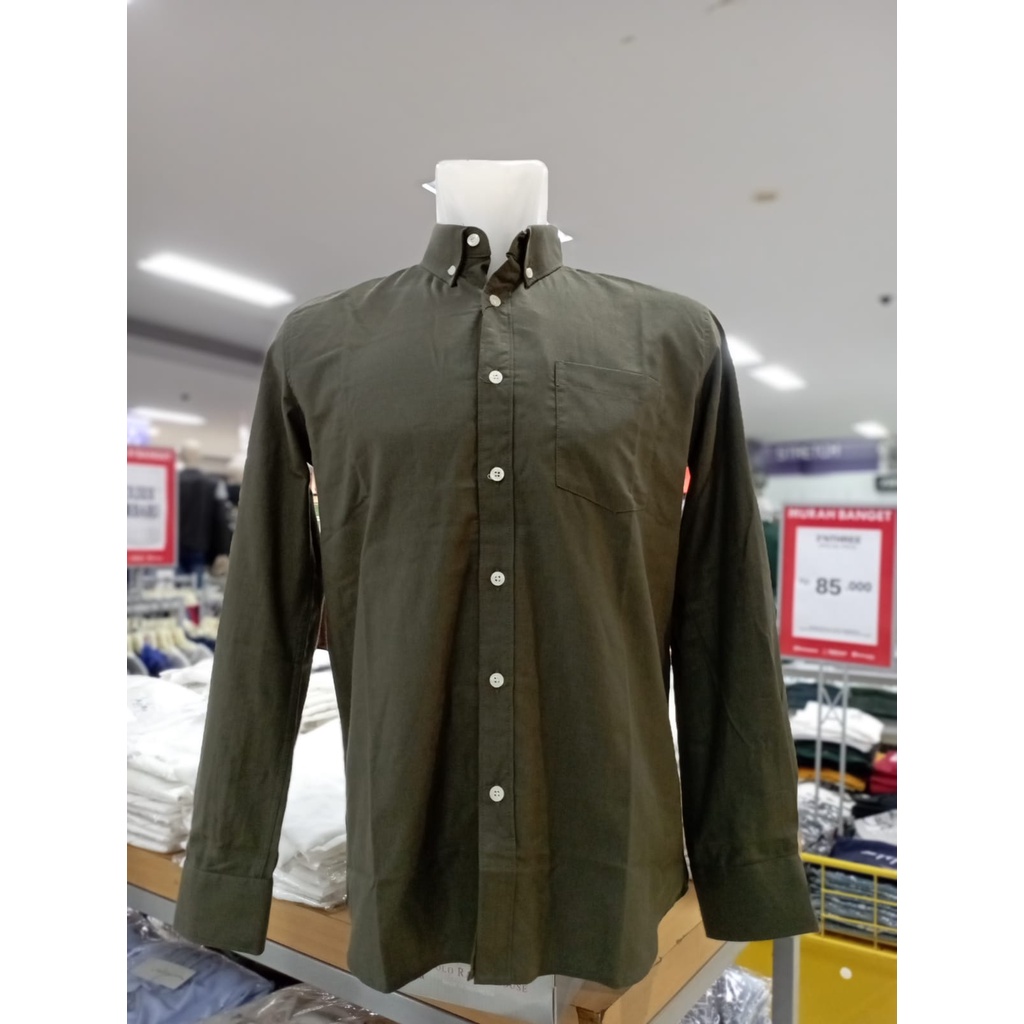 Platini |Kemeja Slim Fit Planel Panjang 2 Warna