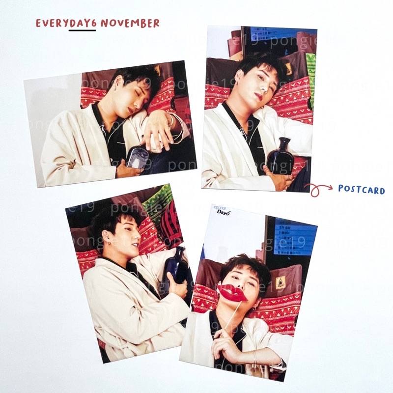 DAY6 EVERYDAY6 NOVEMBER POSTCARD YOUNGK