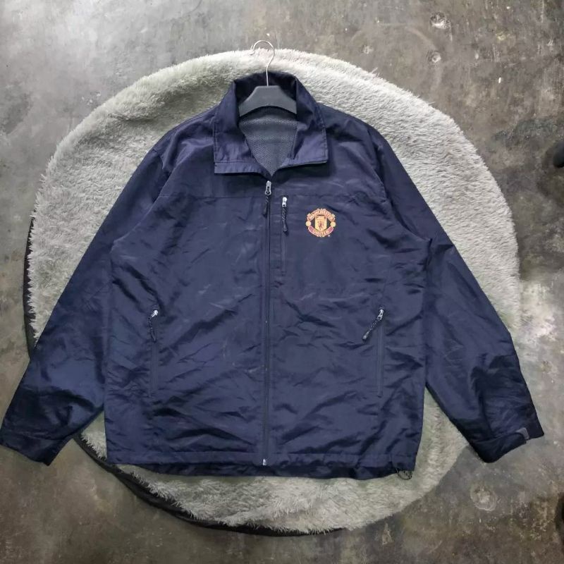 jaket manchester united second original thrift