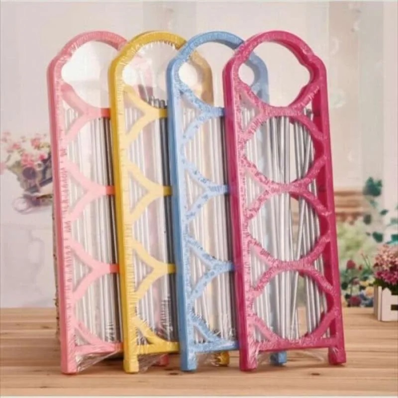 RAK SEPATU SUSUN 4 TINGKAT PLASTIK ALUMINIUM SHOES STORAGE RACK