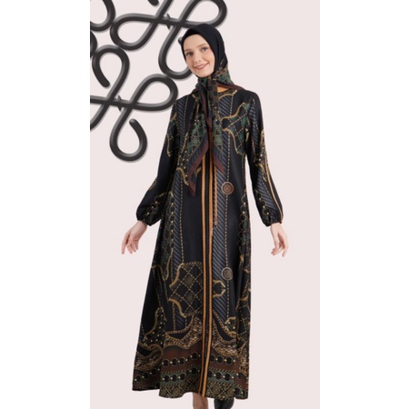 New Abaya Hikmat Original A8847-06