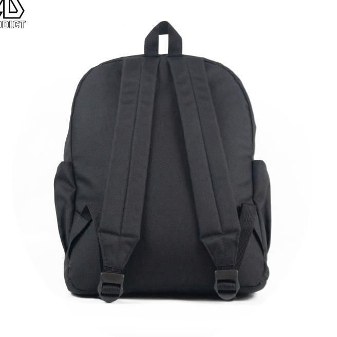 tas backpack roll top - Hitam