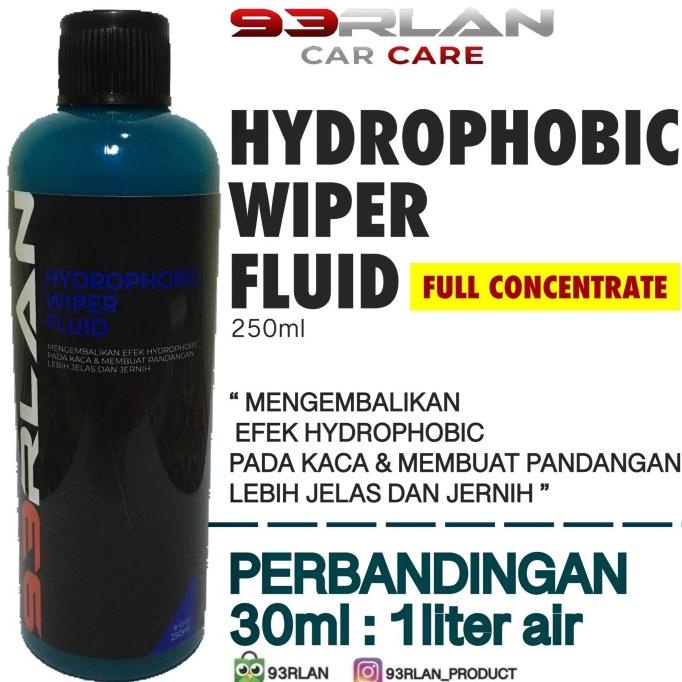 Hydrophobic Wiper Fluid | cairan air wiper