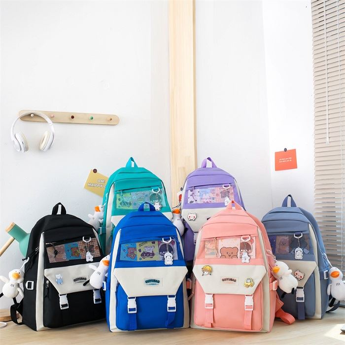 LT 2231 GI 12473 RISCE TAS 5IN1 RANSEL IMPORT WANITA CEWEK PEREMPUAN JAKARTA BATAM JT SEKOLAH KURSUS SD SMP SMU KULIAH