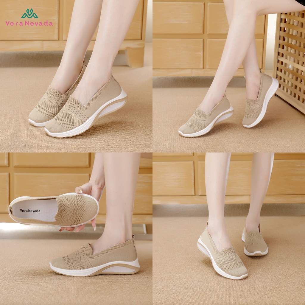 Vera Nevada Sepatu Flat Slip On Wanita Shoes #VL02