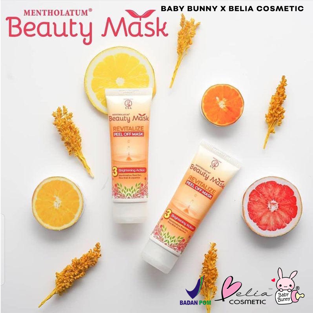 ❤ BELIA ❤ Rohto Mentholatum Beauty Mask Sheet Mask 24mL | Revitalize Peel Off Mask 40g | paper mask masker wajah kecantikan