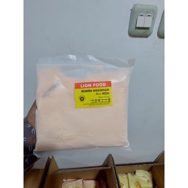 

Bumbu tabur rasa keju 250 gr
