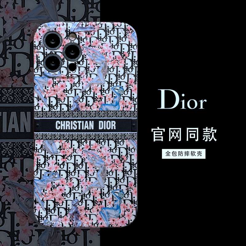 Luxury IMD Case HP iP iPhone X Xr Xs Max14 Plus+Apple11 12 13 Pro Max Sarung Silikon Wanita Casing Handphone Christian Dior Offcial Style