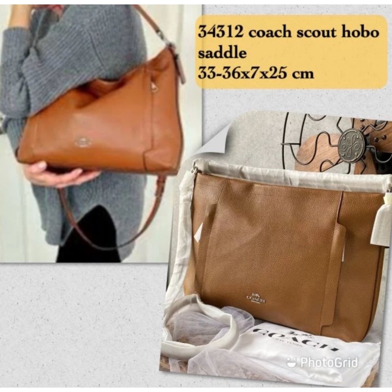 Tas 34312 Coach Authentic Original / Scout Hobo Saddle i