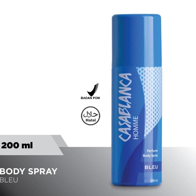 ☁ Casablanca Deo 200ml / Casablanca Body Spray / Casablanca Kaleng ⇪