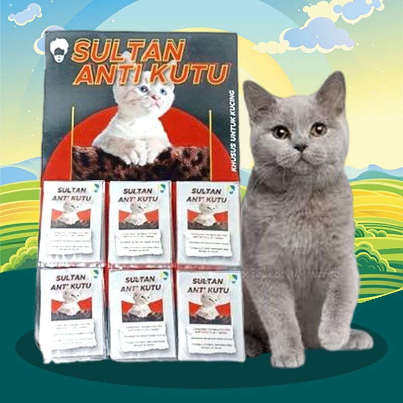 SULTAN - Obat Kutu Kucing Pembasmi Kutu Kucing Anti Kutu Kucing Kitten