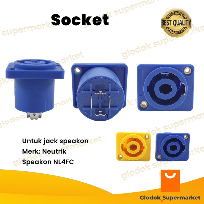 Socket Jack Neutrik Speakon NL4FC