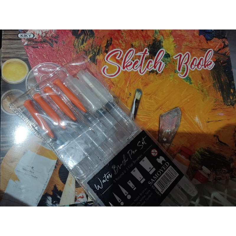 

waterbrush+buku sketsa