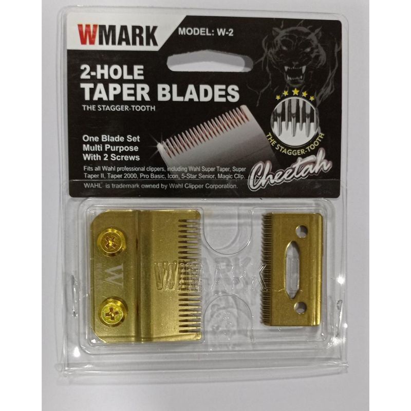 BLADE WAMARK W2 ORIGINAL / PISAU CADANGAN GOLD MESIN CUKUR RAMBUT