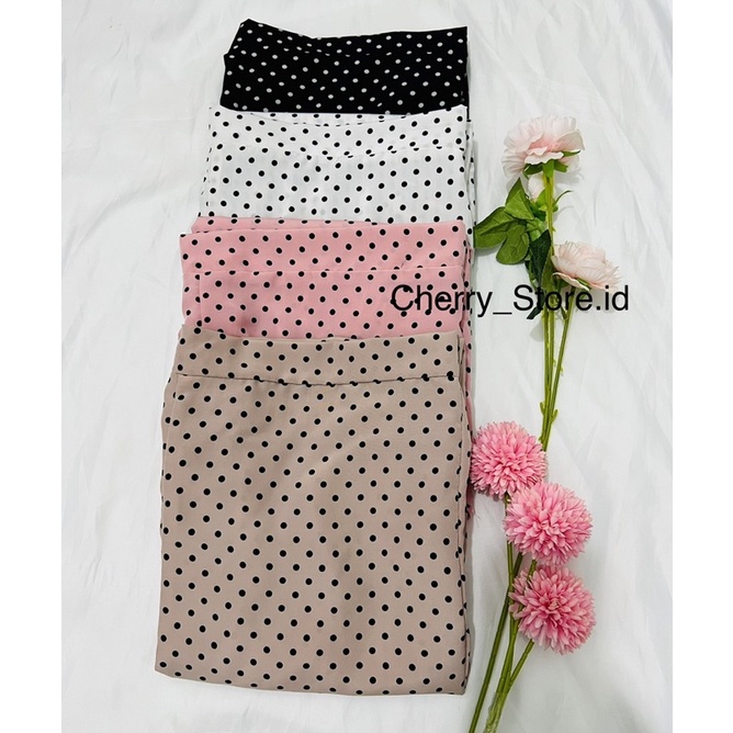 Cherry_ Rok Polka Rok Wanita Shakila