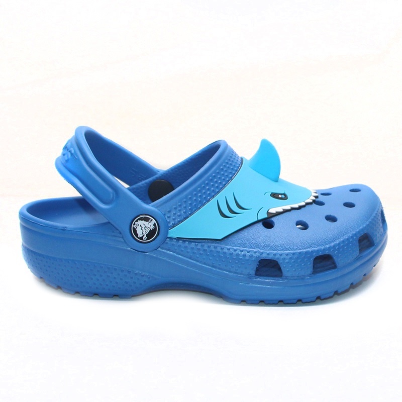 Crocs Fun Lab Shark Band Clog Original Sandal Anak Cowok Kids Laki laki / Crocs / Croc / Crocs Kids