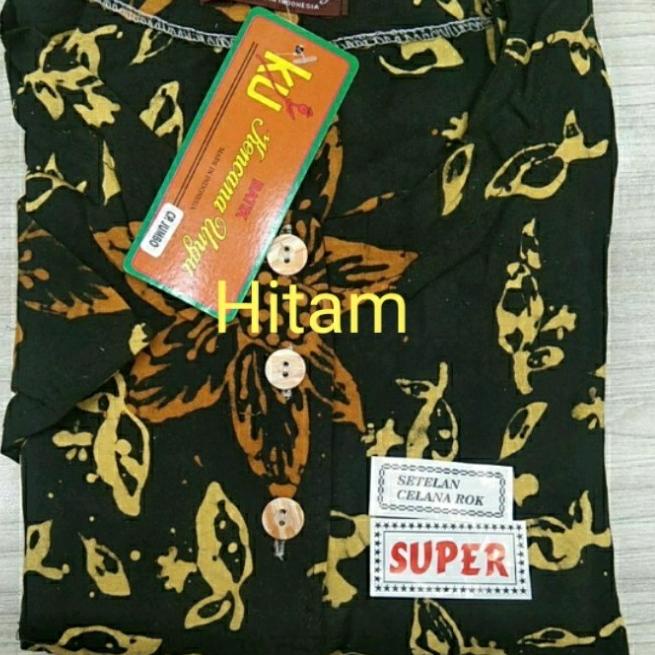 SETELAN CELANA PANJANG JUMBO KENCANA UNGU