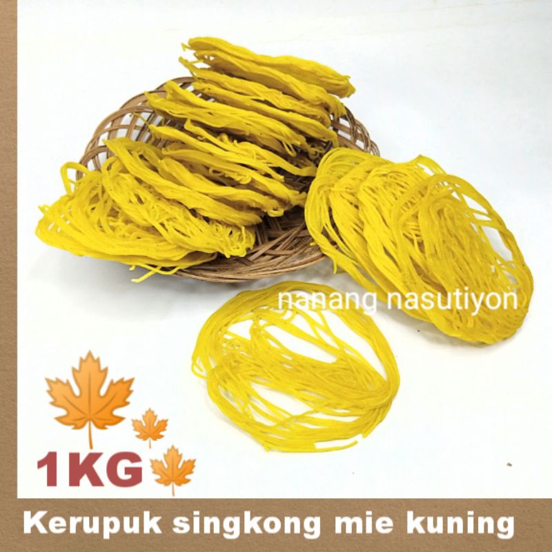 

KERUPUK SINGKONG MIE KUNING MENTAH SIAP GORENG