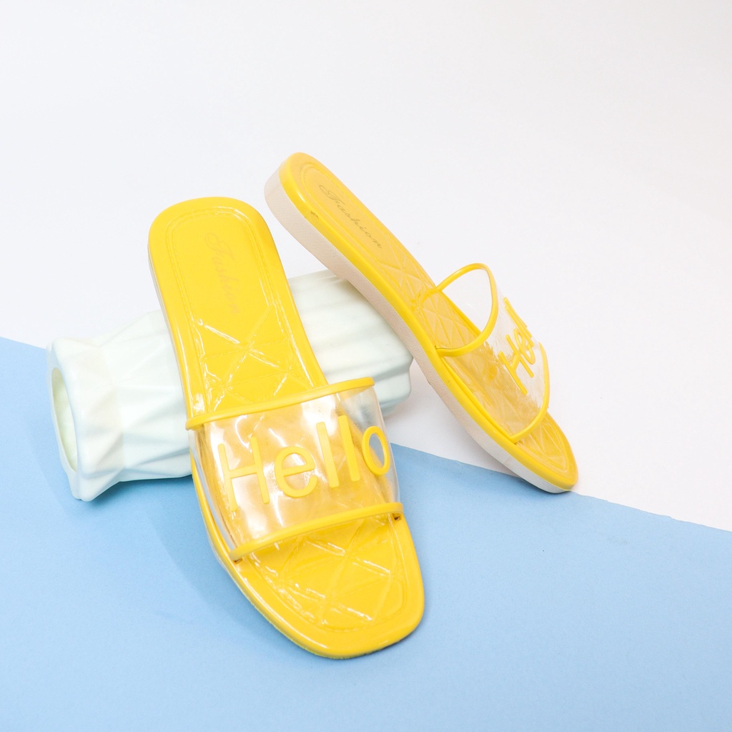 Lumi Sandal Selop Wanita Slip On Teplek - Demorin