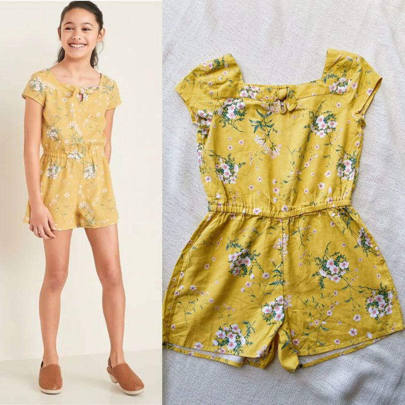 Old navy romper linen kids