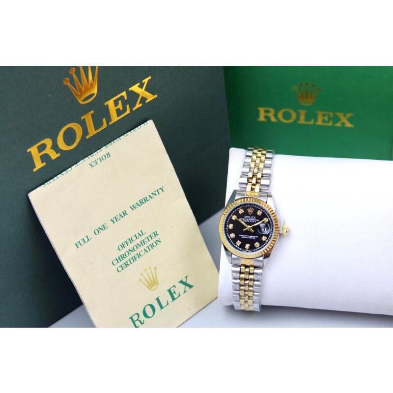 {BEST SELLER} JAM TANGAN WANITA ROLEX MURAH 1089P FREE BOX ORI & BATERAI