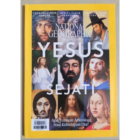 Jual Majalah National Geographic Indonesia Desember 2017 - Yesus Sejati