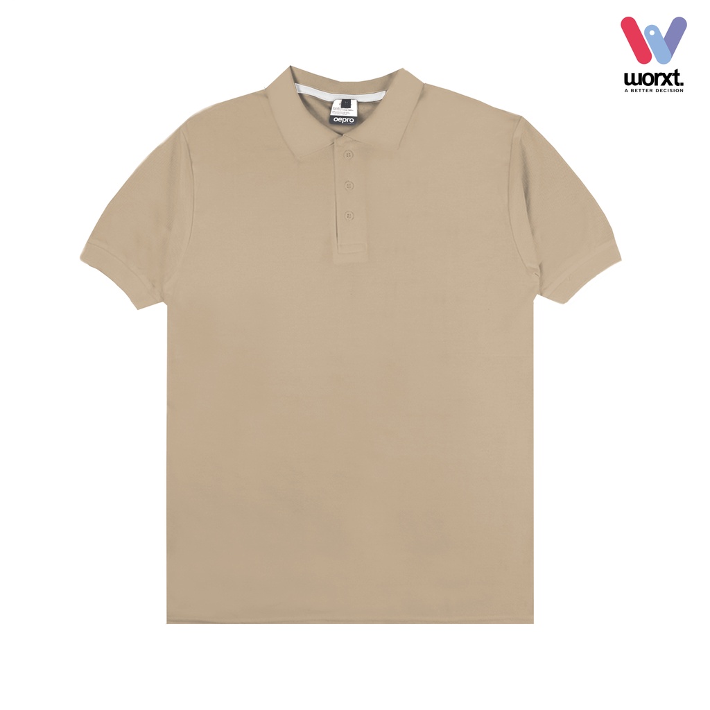 Kaos Polo Premium | Kaos Kerah Premium | Polo Shirt | Mocca Brown | Full Katun | Worxt Store | Regul