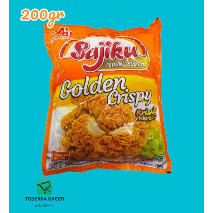 

Sajiku Tepung Bumbu Golden Crispy 200gr