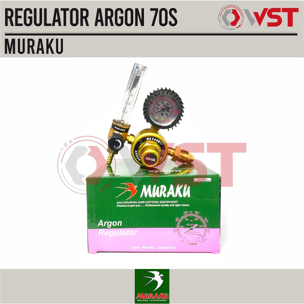 Muraku Regulator Argon / Regulator Gas Argon