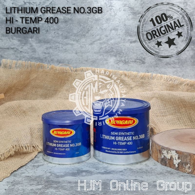 GREASE - STEMPET - GEMUK SEMI SYNTHETIC NO.3GB HI-TEMP BURGARI