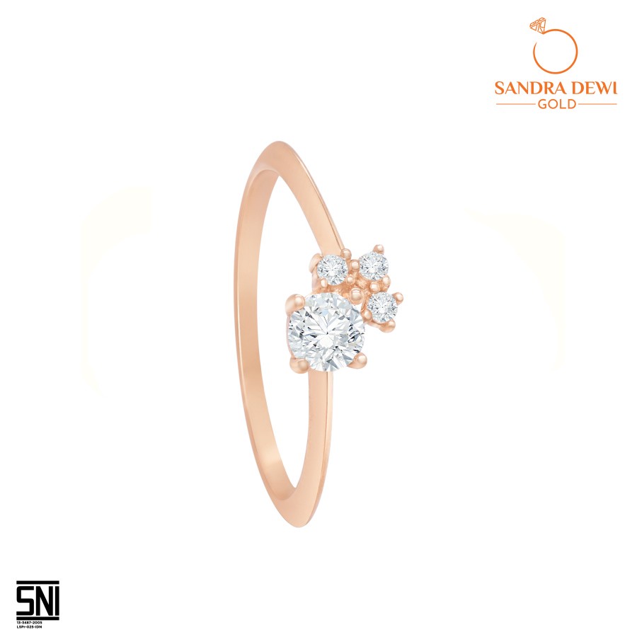 Cincin Sandra Dewi Gold K-Style Kim Collection RI200247