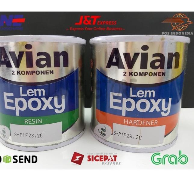 

LEM EPOXY AVIAN 2 KOMPONEN HARDENER dan RESIN