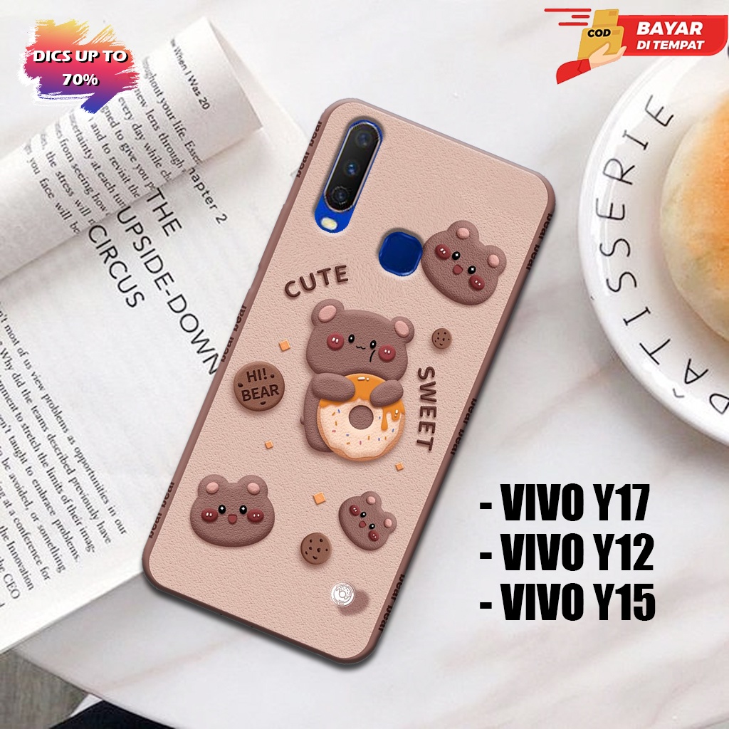Case Hp Vivo Y17/Y12/Y15 -  Casing Hp Vivo Y17/Y12/Y15  - Internal.id - Fashion Case Panda - Case Ce