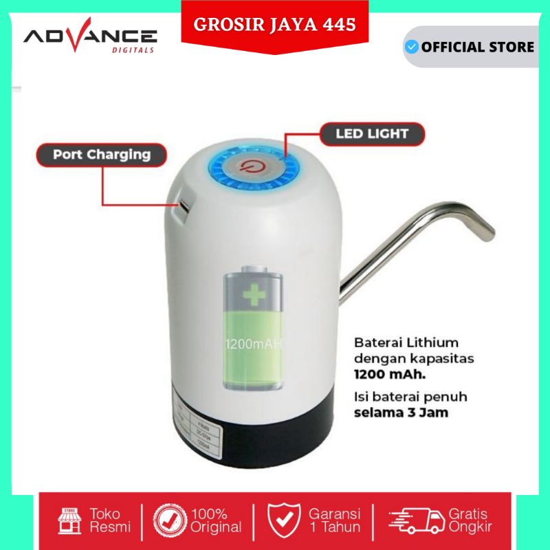 Advance Pompa Air Dispenser Air Otomatis Dispenser Air Portabel V-012