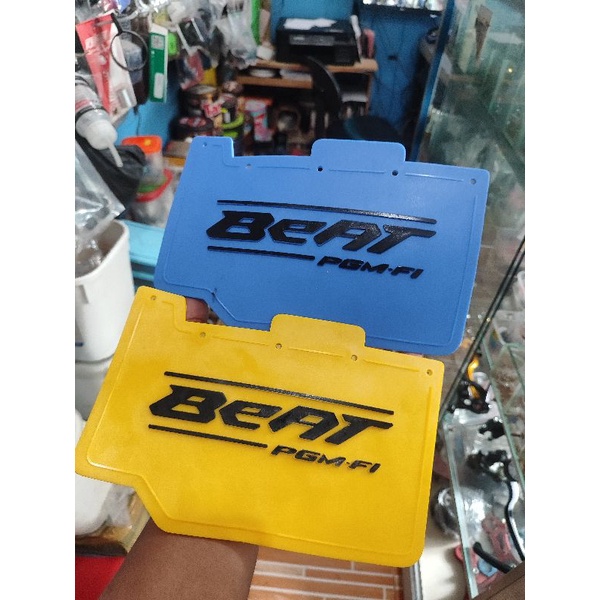 MUDFLAP PENAHAN LUMPUR TAHANAN LUMPUR BEAT KARET MUDFLAP BEAT