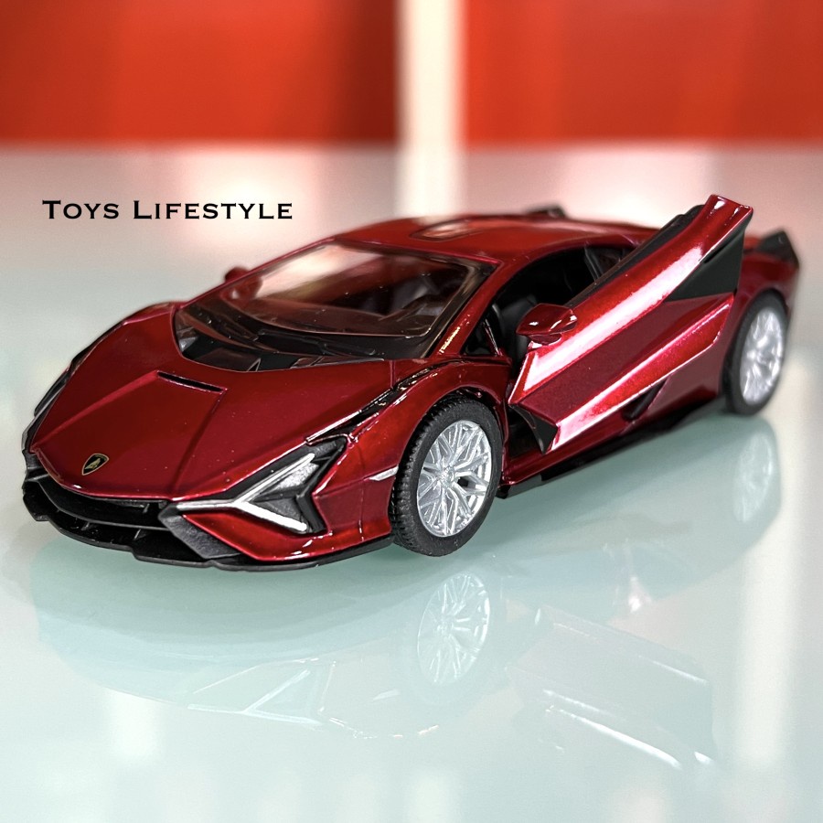 Mobil Kinsmart Diecast Lamborghini Sian 1:40