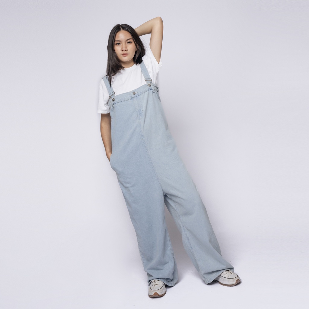 VIERLIN - Jumpsuit jeans 391