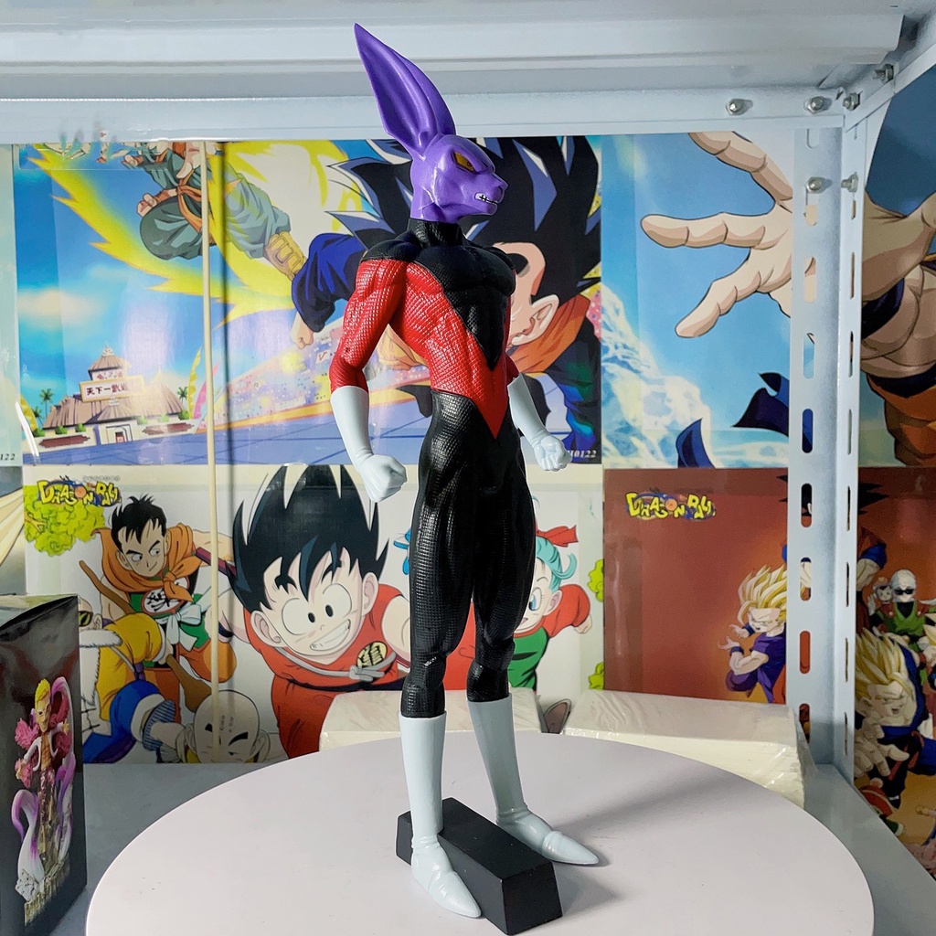 Action Figure Dragon Ball Pride Troopers Dyspo Whis Jiren Model God of Destroy Beerus Toppo Bahan PVC Untuk Koleksi