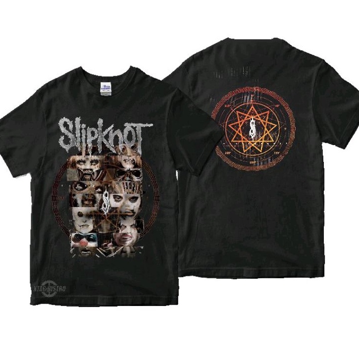 kaos SLIPKNOT 6 CREATURES Premium tshirt Slipknot before i forget slip knot kaos band metal
