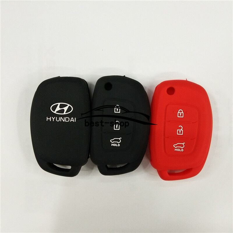 Untuk Hyundai Elantra Tucson Silicone Key Case Lang Lang IX35 25 Sonata 9shengda Tucson Terdepan Rena Pelindung Kunci Mobil Aksesoris Mobil