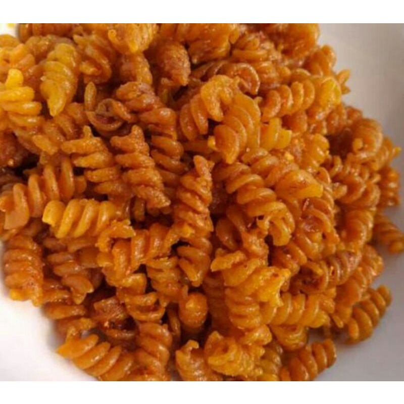

Makaroni Spiral Kerang Bantet Bulat Pedas Manis Balado