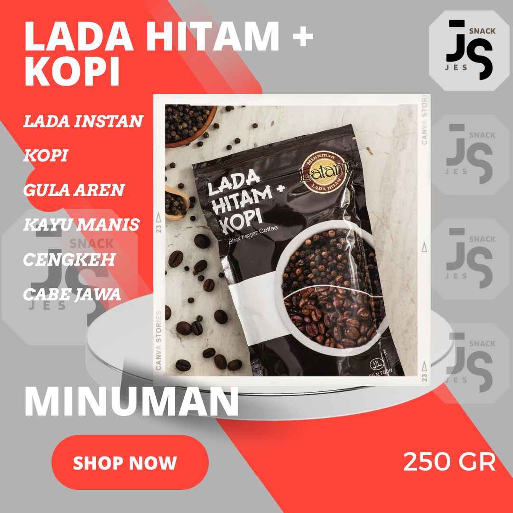 

Lada Hitam Kopi, Kopi Lada Hitam, Bubuk Lada Hitam Kopi, Bubuk Kopi Lada Hitam, Lada Hitam Kopi Bubuk,Minuman Bubuk Lada Hitam Kopi, Minuman Kopi Lada Bubuk 250 gr