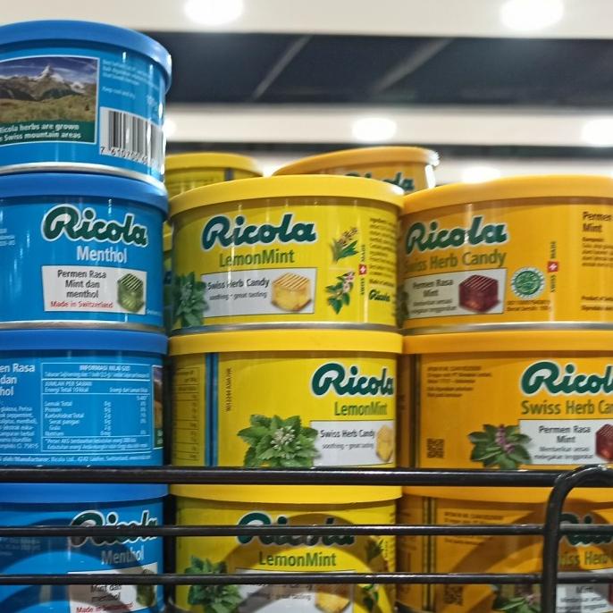 

TERMURAH Ricola Swiss Herb Candy Kaleng All Var 100g /PERMEN LUNAK/PERMEN VIRAL/PERMEN MILO/PERMEN YUPI/PERMEN JADUL/PERMEN KARET