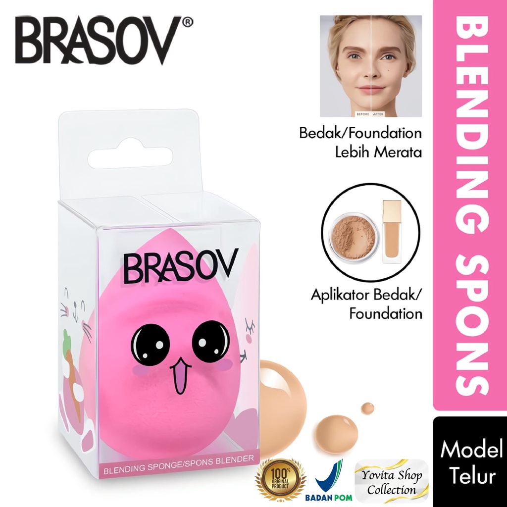 Beauty Blender Brasov | Spons Make Up | Tear Drop, Egg Cut &amp; Guci