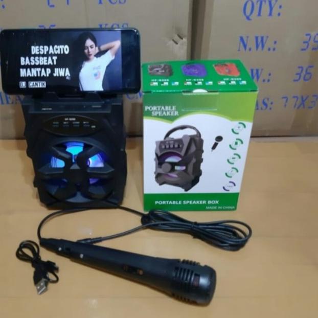 Speaker Karaoke Bluetooth With Mic Karaokean HF S288 - S 288
