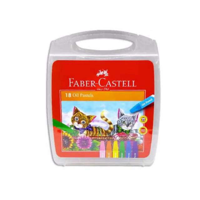 

Faber-Castell Hexagonal Oil Pastel 18 Eco Crayon 18 Warna Ekonomis