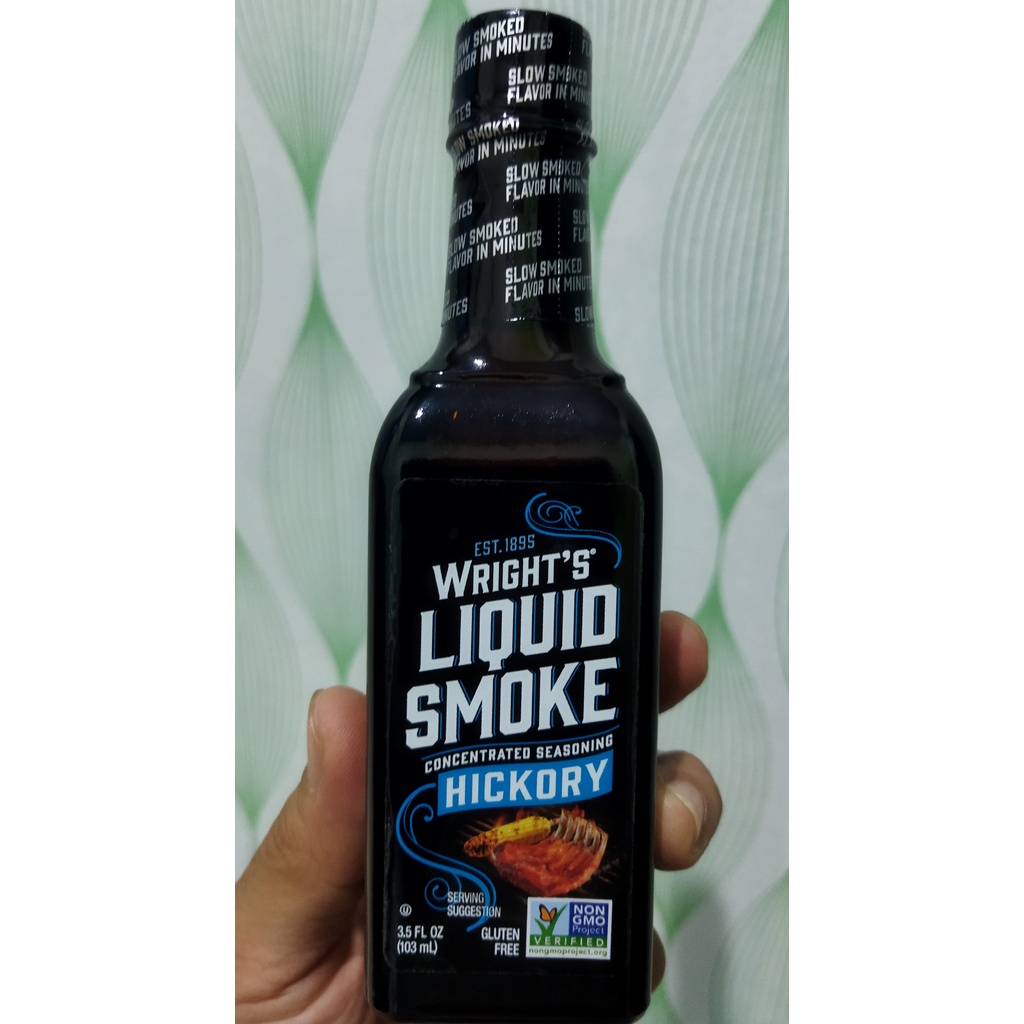 

wright's liquid smoke BBQ Hickory 103ml | bumbu