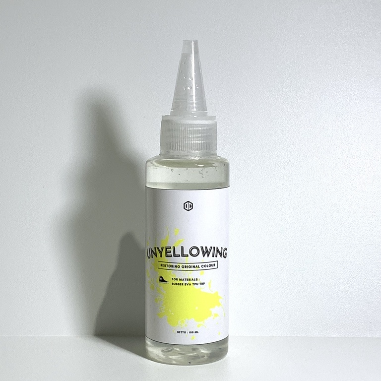 Unyellowing gell paket penghilang noda kuning pada karet mid sole dan outsole sepatu