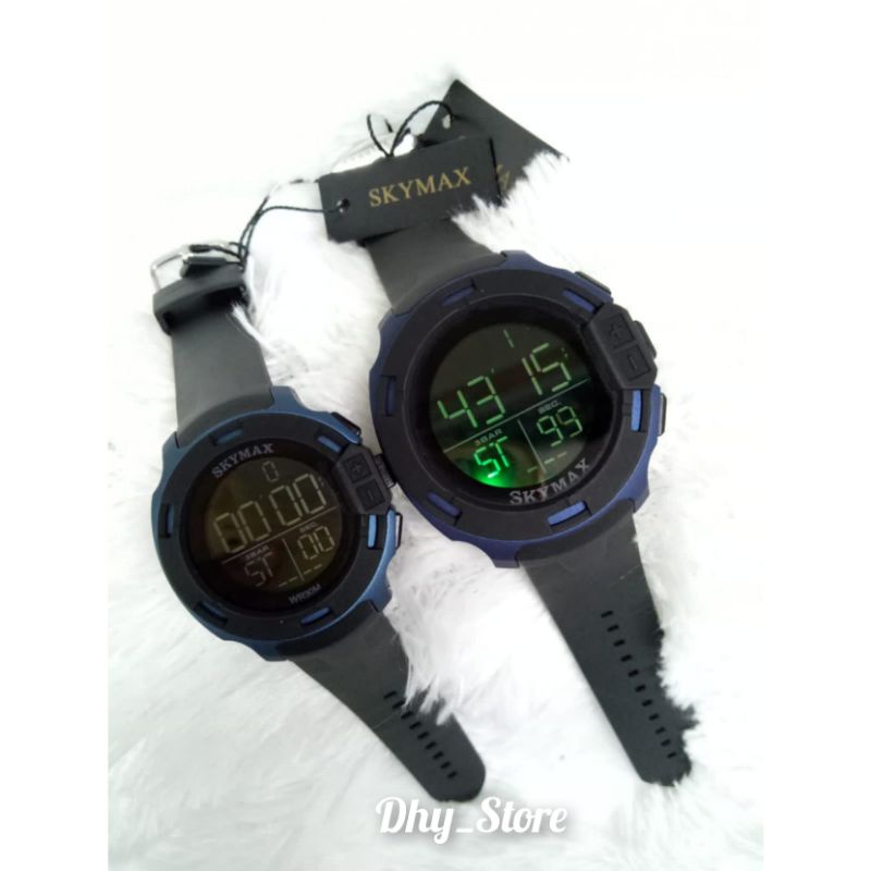 JAM TANGAN COUPLE SKYMAX 1817 ORIGINAL